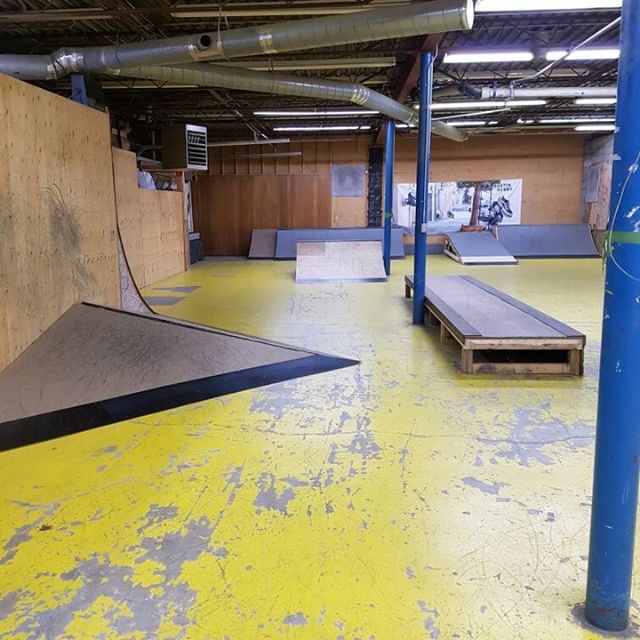 indoor skatepark tour